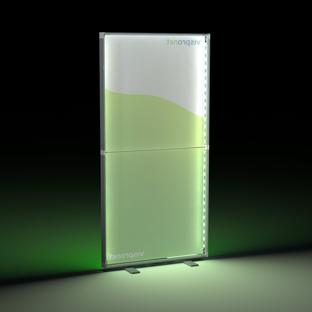 Exhibition Wall Lightbox fold - High-Intensity, Energy-Efficient LEDs
