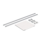 Perforated plate height 125 cm