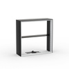 Trade Show Counter Lightbox Flex Select without Printed Panel, Front View