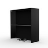 Trade Show Counter Lightbox Flex Select, Rear View