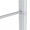Trade fair wall Lightbox flex curved, detail: support rod attachment