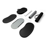 Slat Counter, Scope of Delivery (Example: Tabletop and Base Plate in Black)