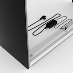 Trade Show Counter Lightbox Flex Select, Power Cable Detail