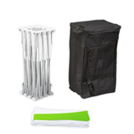 Scope of delivery Pop Up Velcro 5 x 3, including transport bag and printed component