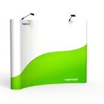 Pop-Up Folding Display Magnet 4 x 3, Lighting Optional