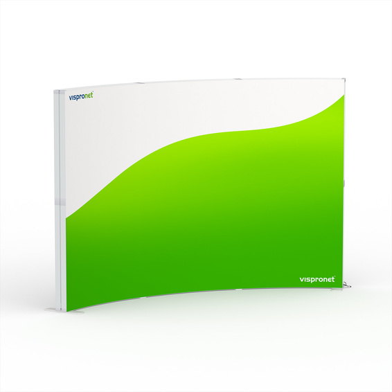 Lightbox flex replacement print - curved front 