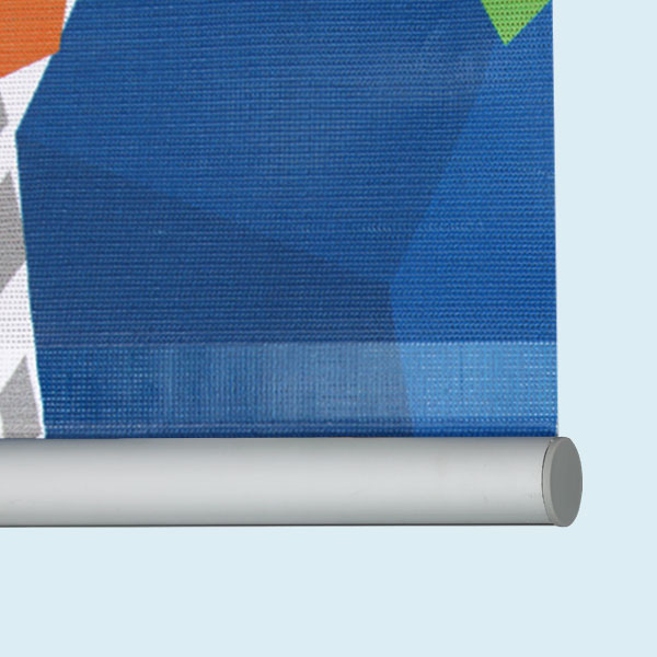 Mesh banner with aluminum keder profile Ø 30 mm