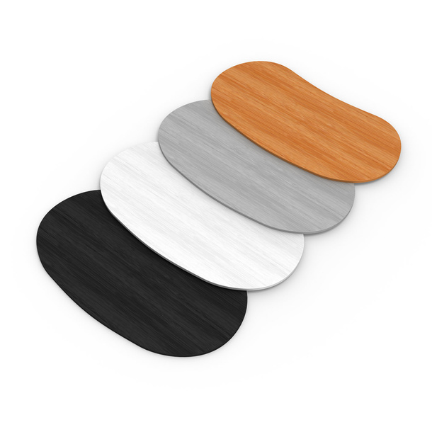 Lamella Counter: available with table and base plates in 4 colors
