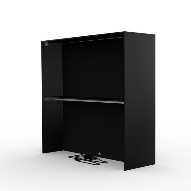 Trade Show Counter Lightbox Flex Select, Rear View
