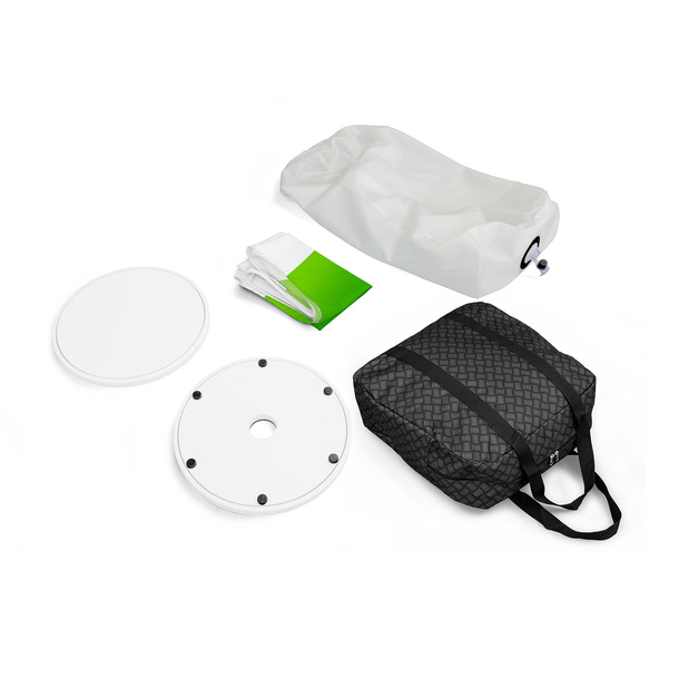 Promotion Counter Air Basic ø 45 cm, scope of delivery includes transport bag