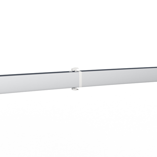 Trade Show Wall Lightbox Flex Curved, Detail: Click Mechanism of the Support Rod