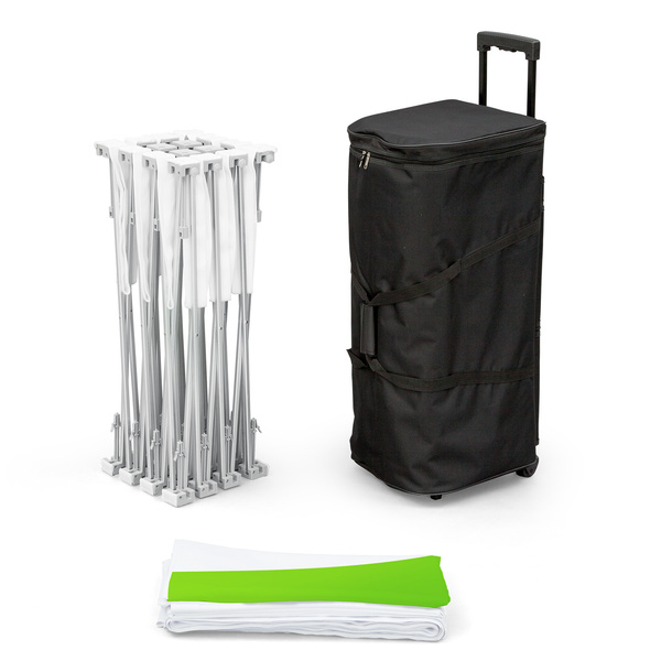 Scope of delivery Pop Up Velcro 3 x 3 & 4 x 3, including transport bag and printed component