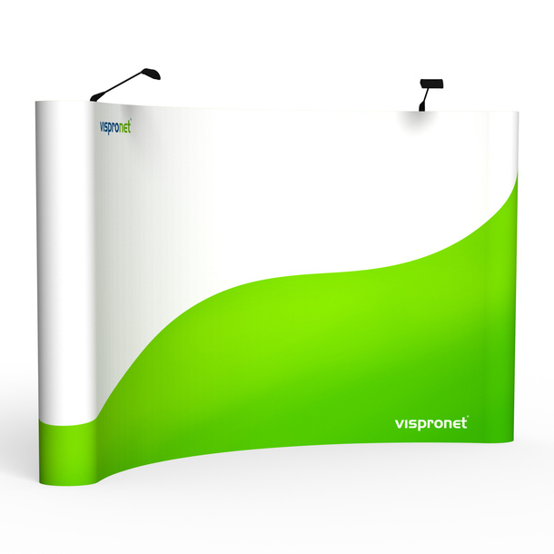 Pop-Up Folding Display Magnet 5 x 3, Lighting Optional