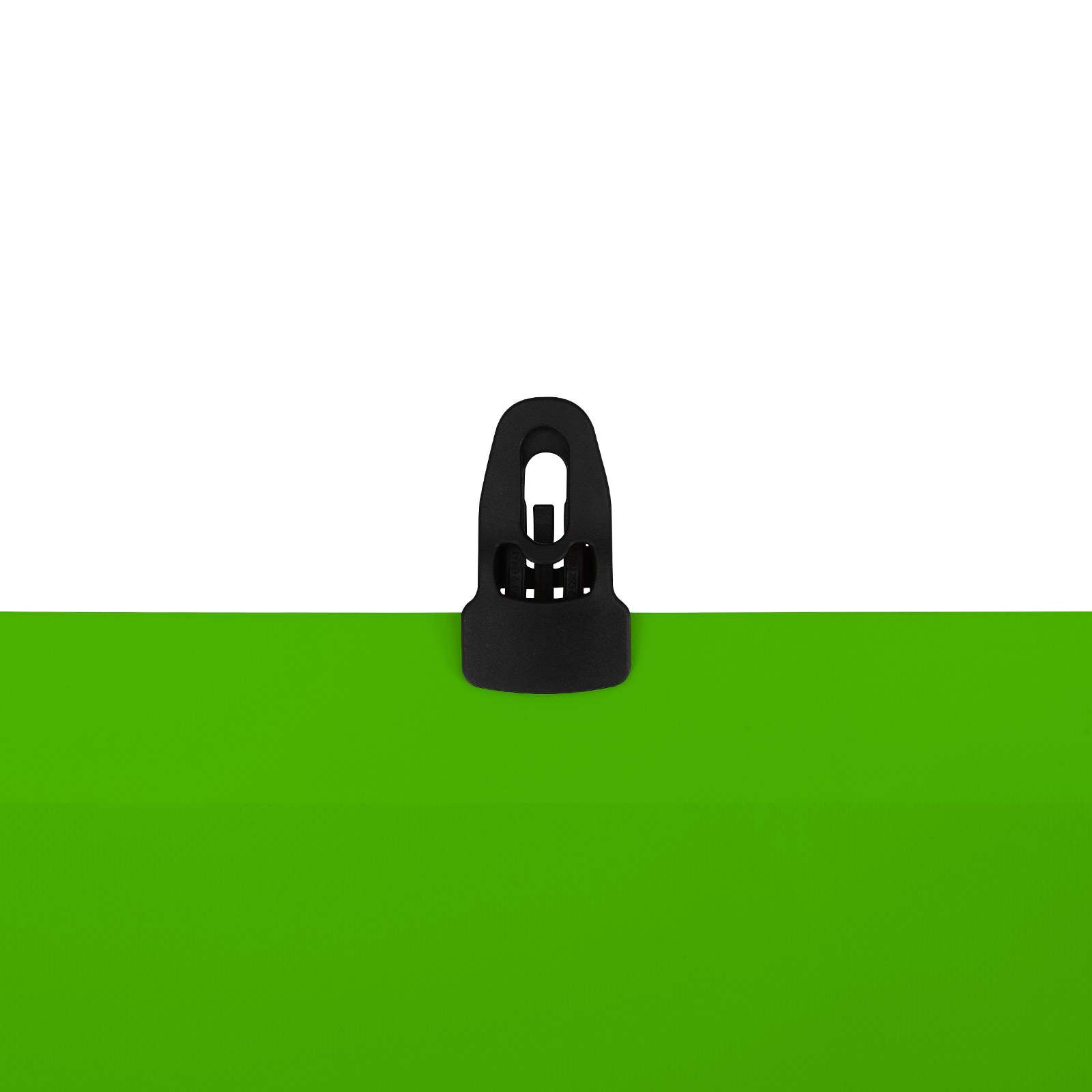 PVC banner with midi clamp eyelet