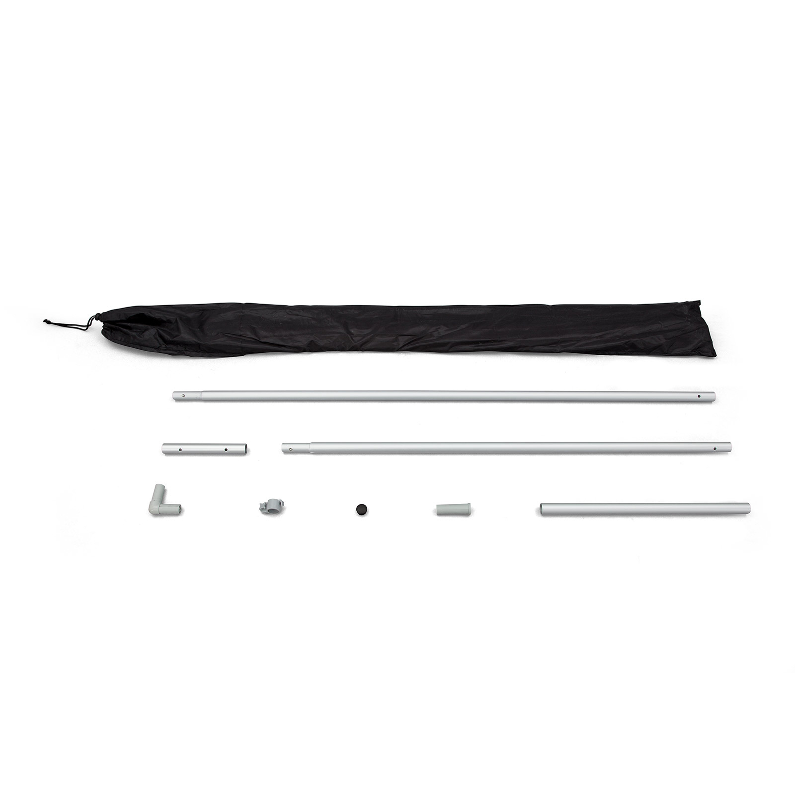 Mobile flagpole Economy, pole set