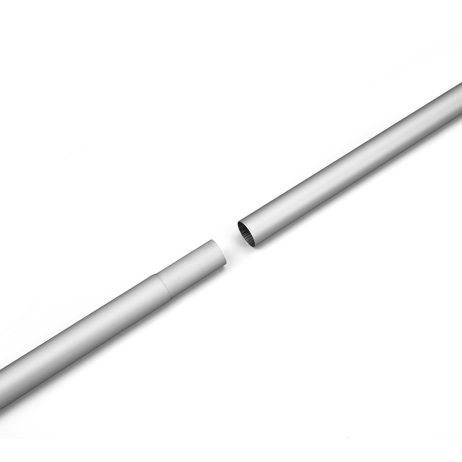 Mobile flagpole Economy, connecting the plug-in elements