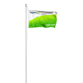 Hoist flags with flagpole Economy