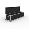 Trolley box: lid can be positioned upright, with padded interior and edges