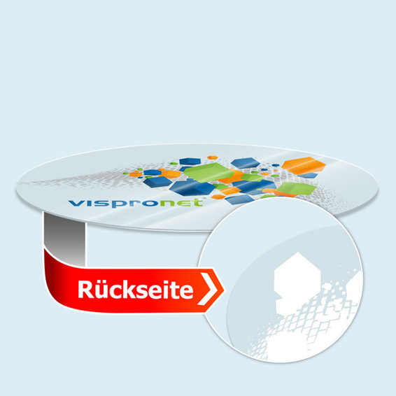 Option: White printing behind color areas (unsuitable for photo printing)