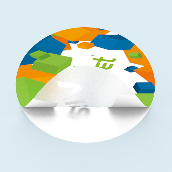 Frosted glass film: design printed in white on the reverse, unprinted areas translucent