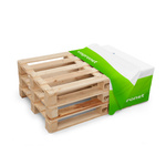 Pallet covers for covering individual pallets or pallet stacks