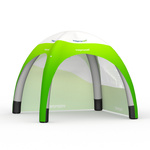 Event Tent Air 3 x 3 m, 1 Solid Wall + 1 Wall with Panoramic Window