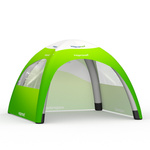 Event Tent Air 4 x 4 m, 1 Solid Wall + 2 Walls with Panoramic Window