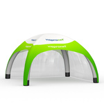 Event Tent Air 5 x 5 m with 2 Transparent Walls