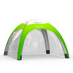 Event Tent Air 4 x 4 m with 2 Transparent Walls