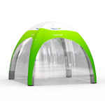 Event Tent Air 3 x 3 m with 4 Transparent Walls
