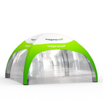 Event Tent Air 5 x 5 m with 4 Transparent Walls