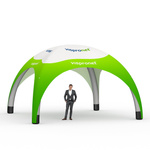 Event Pavilion 6 x 6 m - Size Comparison