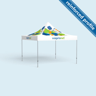 Gazebo Premium 4 x 4 m, printed roof, no walls