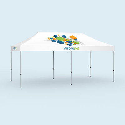 Gazebo Select 3 x 6 m, printed roof, no walls