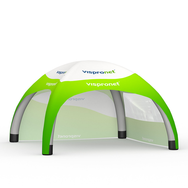 Event Tent Air 5 x 5 m, 1 Solid Wall + 1 Wall with Panoramic Window