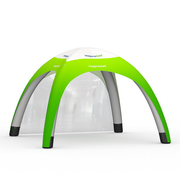 Event Tent Air 4 x 4 with 1 Transparent Wall