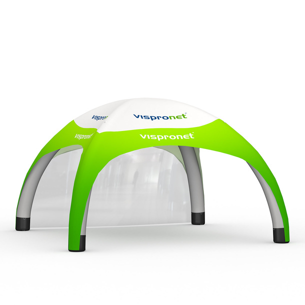 Event Tent Air 5 x 5 with 1 Transparent Wall
