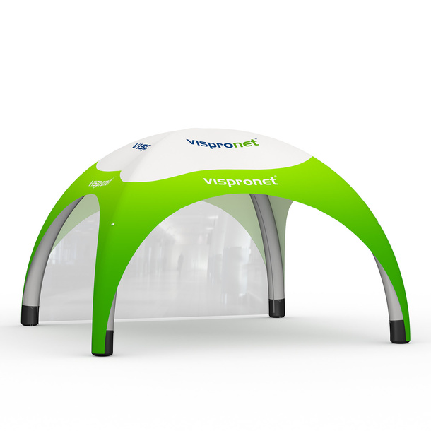 Event Tent Air 5 x 5 with 1 Transparent Wall