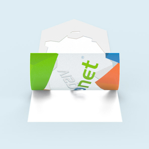 White underprint on the back. Colors: design opaque, unprinted areas transparent.