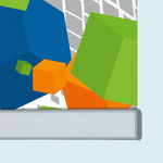 PVC banner with aluminum keder profile 17 x 44 mm