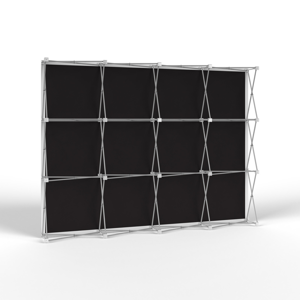 Trade Show Wall Pop Up Velcro, Backside with Multisol® X Opak SE, Opacity: 100%