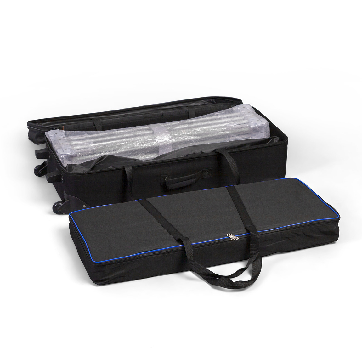 Trolley bag & padded transport bag size 3x3, 4x3 (included)