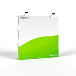 Trade Show Wall Pop Up Velcro 3 x 3, Lighting Optional