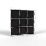 Trade Show Wall Pop Up Velcro, Backside with Multisol® X Opak SE, Opacity: 100%