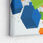 Poster / Photo Canvas, Image Edges Printed Continuously