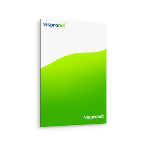 Poster on aluminum panel in portrait format 2:3