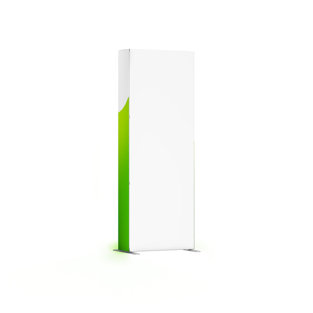 Pop-Up Folding Display LED 1 x 3 - Backside White, Unprinted