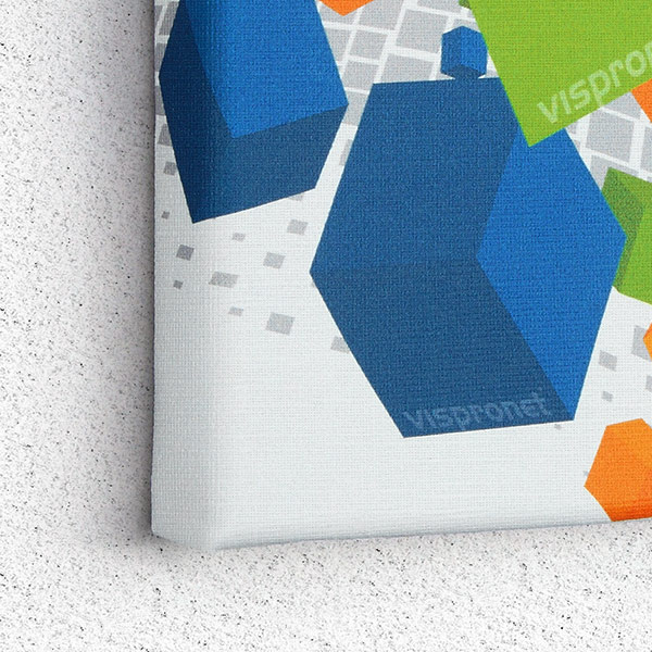 Poster / Photo Canvas, Image Edges Printed Continuously