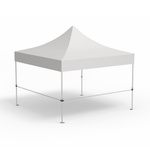 2 crossbars for half-height walls including brackets, corner variant (4 m | 4 m)