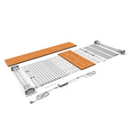 Promotion Counter LED Corner Version - Scope of Delivery